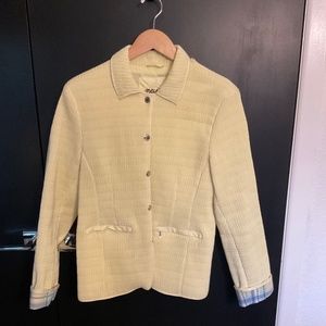 Soft Yellow Lightweight Jacket